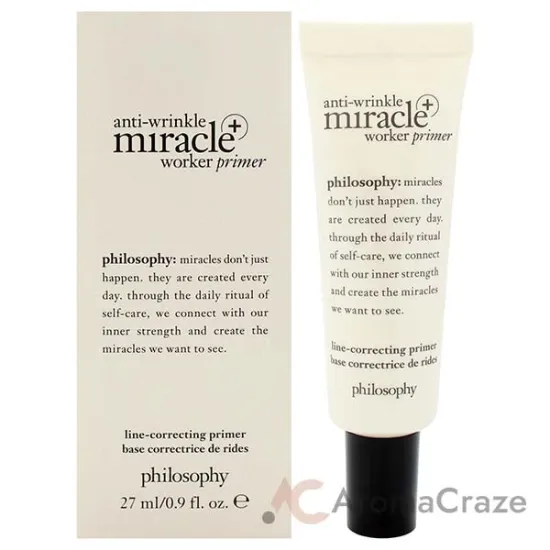 Picture of Anti-Wrinkle Miracle Worker Primer Plus Line-Correcting by Philosophy for Women - 0.9 oz Primer