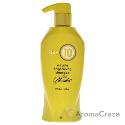 Picture of Miracle Brightening Shampoo For Blondes by Its A 10 for Unisex - 10 oz Shampoo