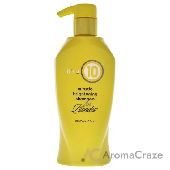 Picture of Miracle Brightening Shampoo For Blondes by Its A 10 for Unisex - 10 oz Shampoo