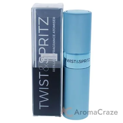 Picture of Twist and Spritz Atomiser - Pale Blue by Twist and Spritz for Women - 8 ml Refillable Spray (Empty)
