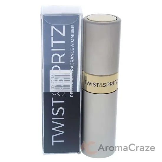 Picture of Twist and Spritz Atomiser - Silver by Twist and Spritz for Women - 8 ml Refillable Spray (Empty)