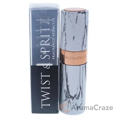 Picture of Twist and Spritz Atomiser - White Marble by Twist and Spritz for Women - 8 ml Refillable Spray (Empty)