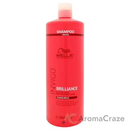 Picture of Invigo Brilliance Shampoo For Coarse Hair by Wella for Unisex - 33.8 oz Shampoo