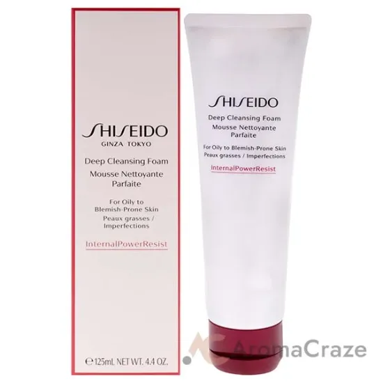 Picture of Deep Cleansing Foam by Shiseido for Women - 4.4 oz Cleanser