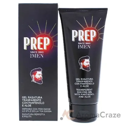 Picture of Transparent Shaving Gel with Panthenol and Aloe by Prep for Men - 3.4 oz Shaving Gel