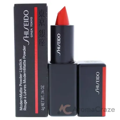 Picture of ModernMatte Powder Lipstick - 509 Flame by Shiseido for Unisex - 0.14 oz Lipstick