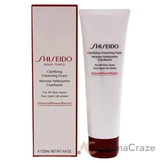 Picture of Clarifying Cleansing Foam by Shiseido for Unisex - 4.6 oz Cleanser