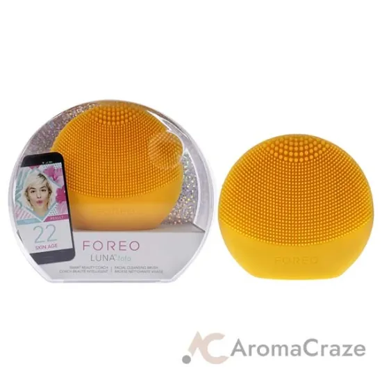 Picture of LUNA Fofo - Sunflower Yellow by Foreo for Women - 1 Pc Cleansing Brush