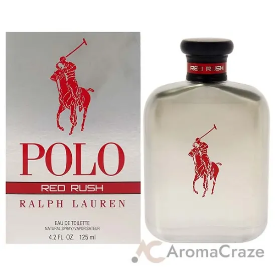Picture of Polo Red Rush by Ralph Lauren for Men - 4.2 oz EDT Spray