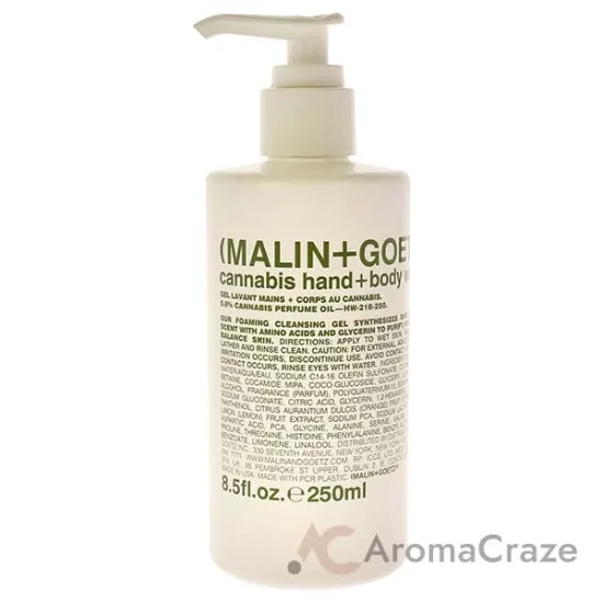 Picture of Cannabis Hand and Body Wash by Malin + Goetz for Unisex - 8.5 oz Body Wash