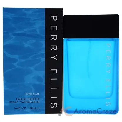 Picture of Perry Ellis Pure Blue by Perry Ellis for Men - 3.4 oz EDT Spray