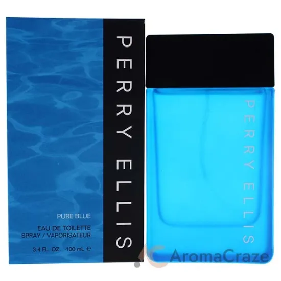 Picture of Perry Ellis Pure Blue by Perry Ellis for Men - 3.4 oz EDT Spray