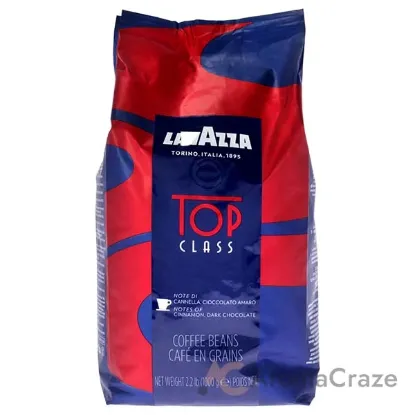 Picture of Top Class Espresso Roast Whole Bean Coffee by Lavazza for Unisex - 35.2 oz Coffee