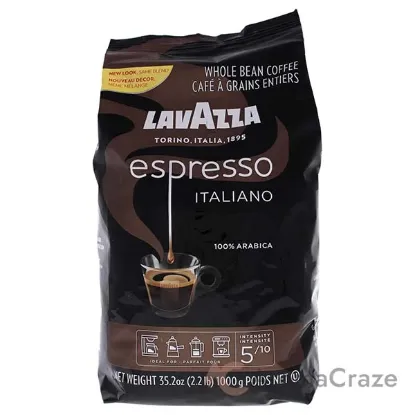 Picture of Caffe Espresso Medium Roast Whole Bean Coffee by Lavazza for Unisex - 35.2 oz Coffee