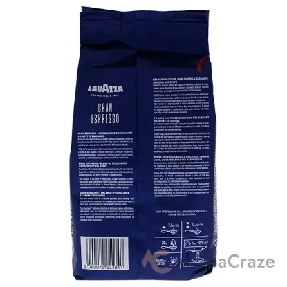 Picture of Gran Espresso Roast Whole Bean Coffee by Lavazza for Unisex - 35.2 oz Coffee