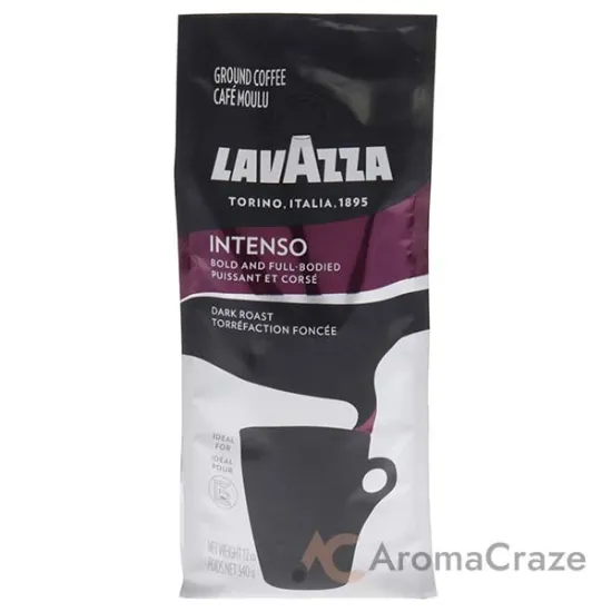 Picture of Intenso Dark Roast Ground Coffee by Lavazza for Unisex - 12 oz Coffee