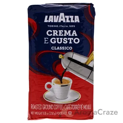 Picture of Crema e Gusto Classico Roast Ground Coffee by Lavazza for Unisex - 8.8 oz Coffee