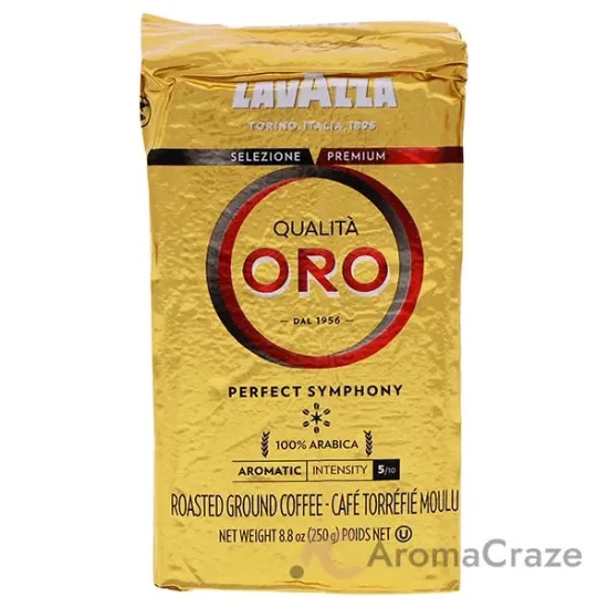Picture of Qualita Oro Roast Ground Coffee by Lavazza for Unisex - 8.8 oz Coffee