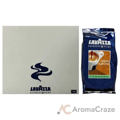 Picture of Espresso Point Crema and Aroma Coffee by Lavazza for Unisex - 100 Pods Coffee