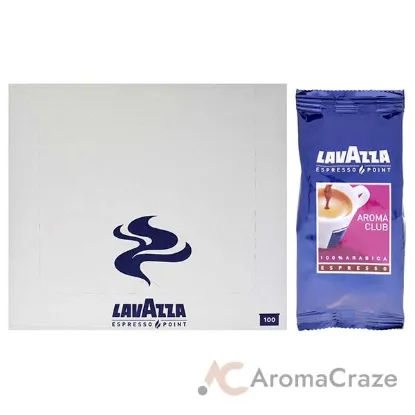 Picture of Espresso Point Aroma Club Coffee by Lavazza for Unisex - 100 Pods Coffee