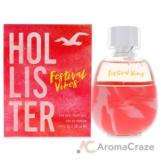 Picture of Festival Vibes by Hollister for Women - 3.4 oz EDP Spray