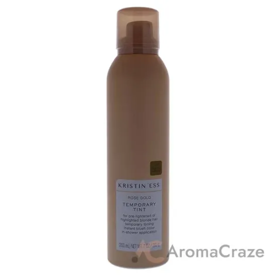 Picture of Rose Gold Temporary Tint Spray by Kristin Ess for Unisex - 7 oz Hair Color