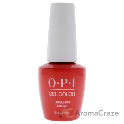 Picture of GelColor Gel Lacquer - T89 Tempura-Ture is Rising by OPI for Women - 0.5 oz Nail Polish