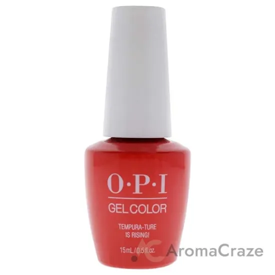 Picture of GelColor Gel Lacquer - T89 Tempura-Ture is Rising by OPI for Women - 0.5 oz Nail Polish