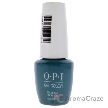 Picture of GelColor - GC G45B Teal Me More-Teal Me More by OPI for Women - 0.25 oz Nail Polish