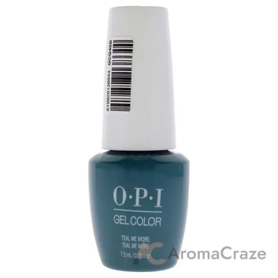 Picture of GelColor - GC G45B Teal Me More-Teal Me More by OPI for Women - 0.25 oz Nail Polish
