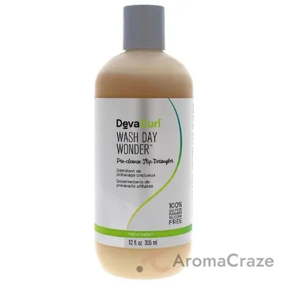 Picture of Wash Day Wonder Pre-Cleanse Slip Detangler by DevaCurl for Unisex - 12 oz Detangler