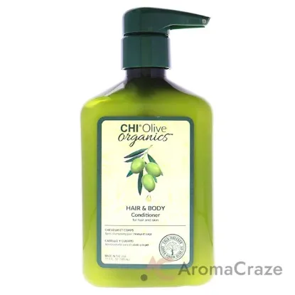 Picture of Olive Organics Hair and Body Conditioner by CHI for Unisex - 11.5 oz Conditioner