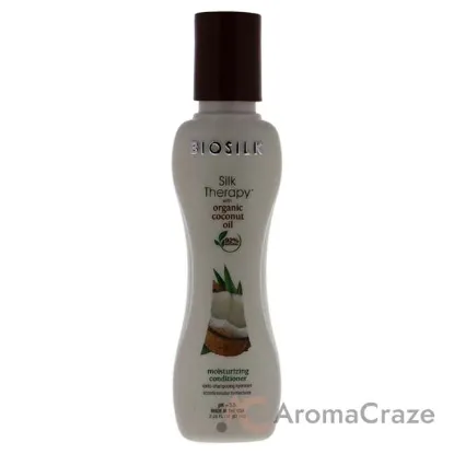 Picture of Silk Therapy with Natural Coconut Oil Moisturizing Conditioner by Biosilk for Unisex - 2.26 oz Conditioner