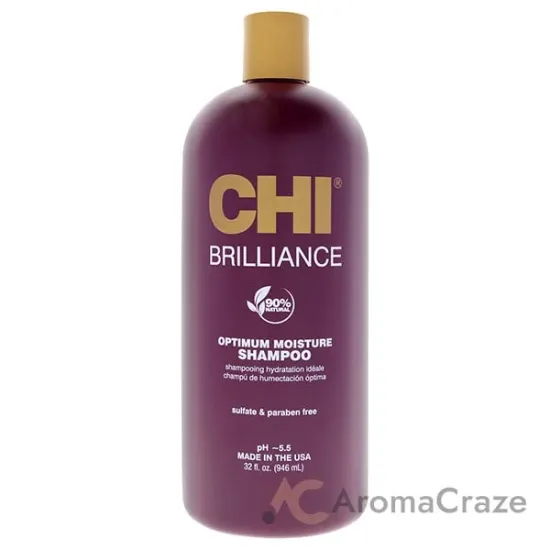Picture of Deep Brilliance Optimum Moisture Shampoo by CHI for Unisex - 32 oz Shampoo