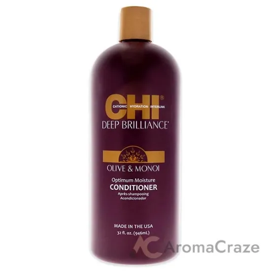 Picture of Deep Brilliance Optimum Moisture Conditioner by CHI for Unisex - 32 oz Conditioner