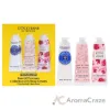 Picture of Lovelier Hands Kit by LOccitane for Unisex - 6 Pc 2 x 1oz Hand Cream - Rose, 2 x 1oz Hand Cream - Shea Dry Skin, 2 x 1oz Hand Cream - Cherry Blossom