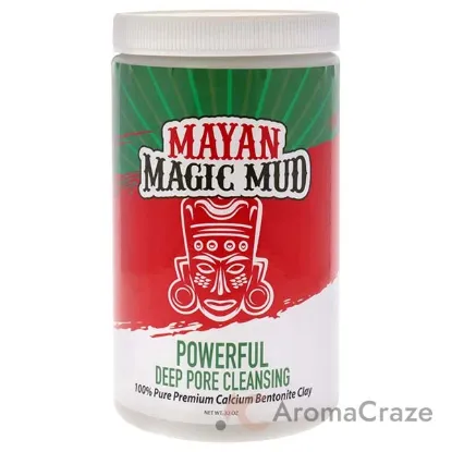 Picture of Powerful Deep Pore Cleansing Calcium Bentonite Clay by Mayan Magic Mud for Unisex - 32 oz Cleanser