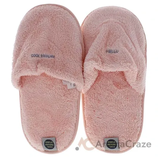 Picture of The Towel Slippers Pink - Large by Cool Enough Studio for Women - 1 Pair Slippers