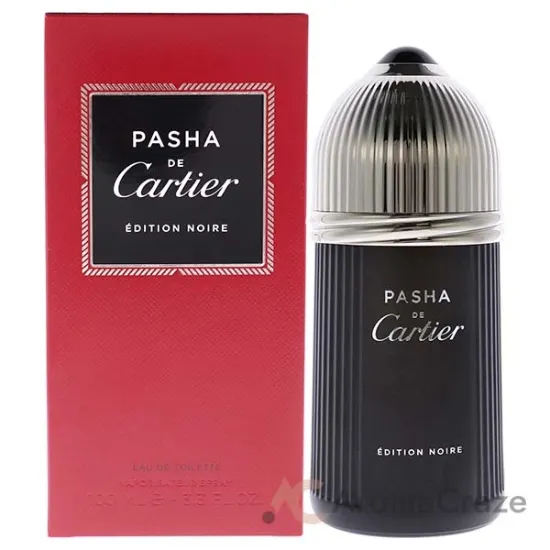 Picture of Pasha De Cartier Edition Noire by Cartier for Men - 3.3 oz EDT Spray