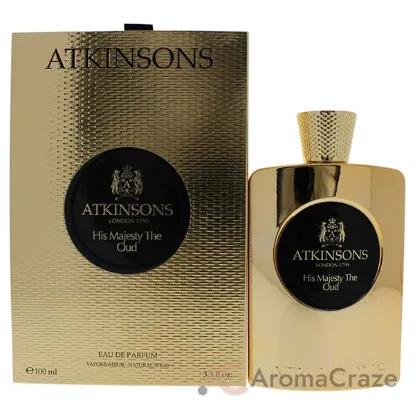Picture of His Majesty The Oud by Atkinsons for Men - 3.3 oz EDP Spray