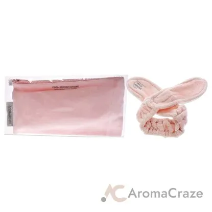 Picture of The Band Set - Pink by Cool Enough Studio for Women - 2 Pc Headband, Bag