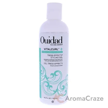 Picture of VitalCurl Plus Tress Effects Styling Gel by Ouidad for Unisex - 8.5 oz Gel