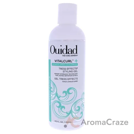 Picture of VitalCurl Plus Tress Effects Styling Gel by Ouidad for Unisex - 8.5 oz Gel