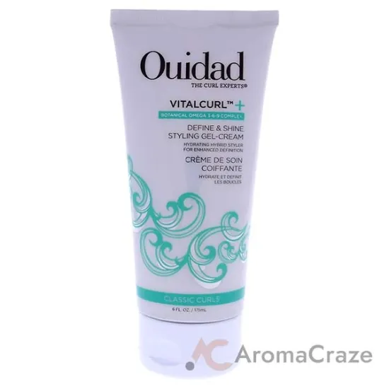 Picture of VitalCurl Plus Define and Shine Styling Gel-Cream by Ouidad for Unisex - 6 oz Cream