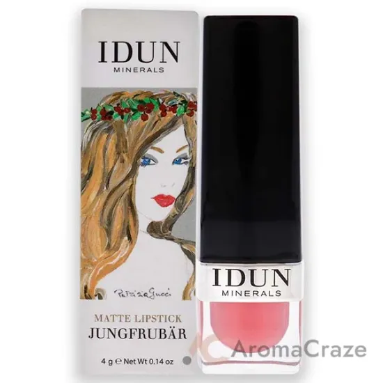 Picture of Matte Lipstick - 103 Jungfrubar by Idun Minerals for Women - 0.14 oz Lipstick