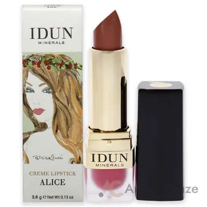 Picture of Creme Lipstick - 202 Alice by Idun Minerals for Women - 0.13 oz Lipstick
