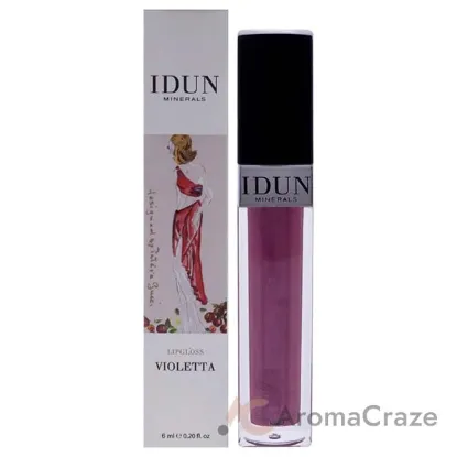 Picture of Lipgloss - 005 Violetta by Idun Minerals for Women - 0.2 oz Lip Gloss