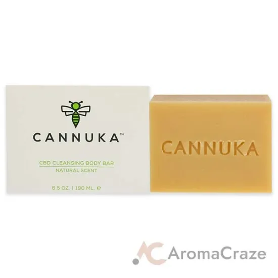 Picture of CBD Cleansing Body Bar by Cannuka for Unisex - 6.5 oz Soap