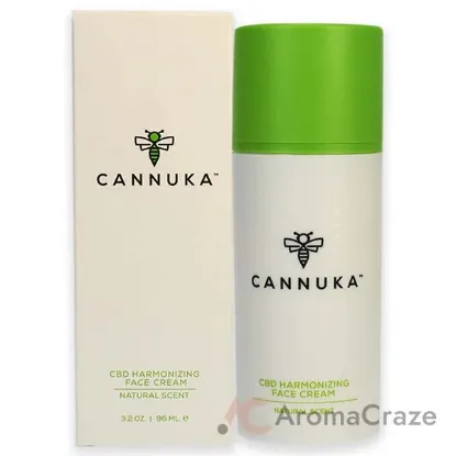 Picture of CBD Harmonizing Face Cream - Natural Scent by Cannuka for Unisex - 3.2 oz Cream