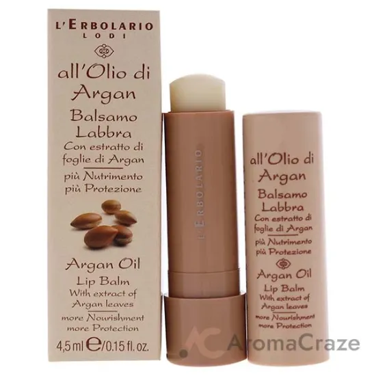 Picture of Lip Balm - Argan Oil by LErbolario for Unisex - 0.15 oz Lip Balm